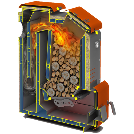 Твердотопливный котел Теплодар Куппер Мега 20 Амазонка бай фото в Мозыре