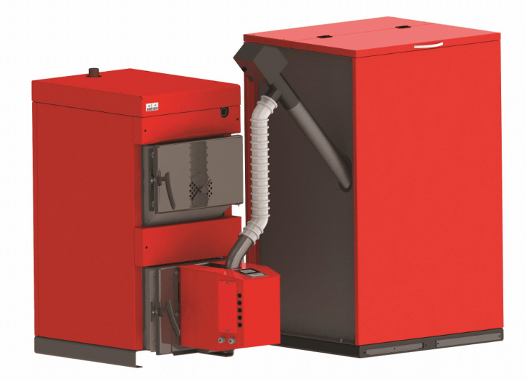 Твердотопливный котел BURNiT WBS-N 25 с пеллетной горелкой купить в Мозыре