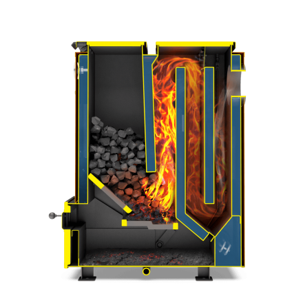 Твердотопливный котел Теплодар Куппер КАРБО 26 Амазонка бай фото в Мозыре