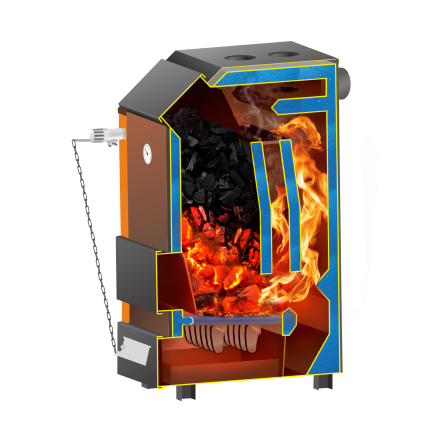 Котел отопительный длительного горения «Магнум-30» в Мозыре