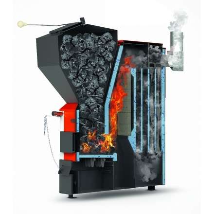 Автоматический котел длительного горения «АТУМ 55» в Мозыре