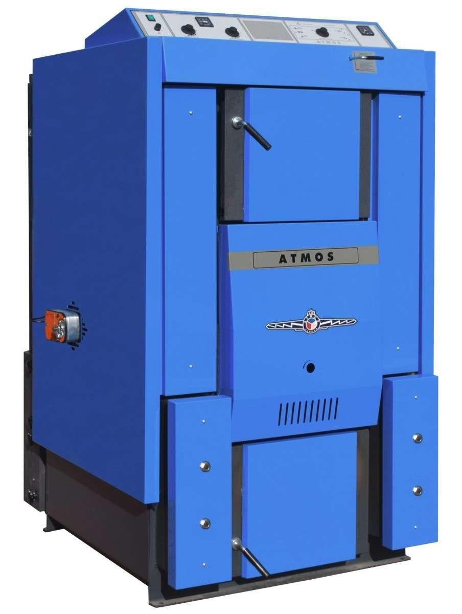 Твердотопливный котёл Atmos DC150 в Мозыре