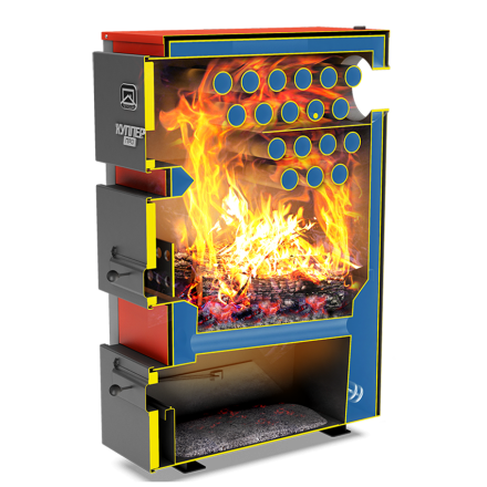 Твердотопливный котел Теплодар Куппер ПРО-42 (2018) Амазонка бай фото в Мозыре