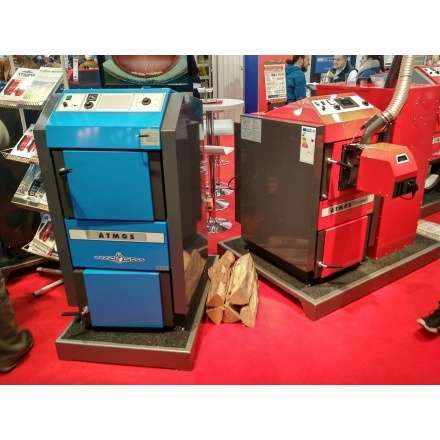 Твердотопливный котёл Atmos DC 50 S с пеллетной горелкой Амазонка бай фото в Мозыре