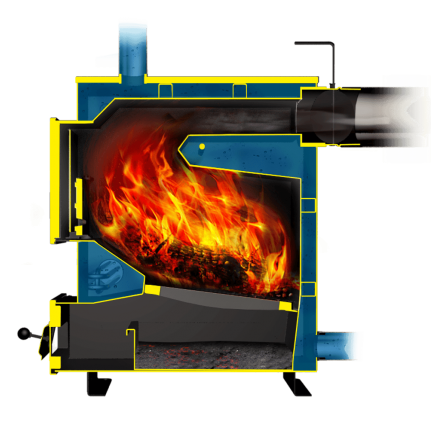 Твердотопливный котел Теплодар Куппер Практик 20 в Мозыре