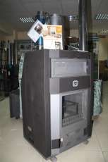 Стальной камин со стеклом Теплодар Сиеста 20 фото  в Мозыре