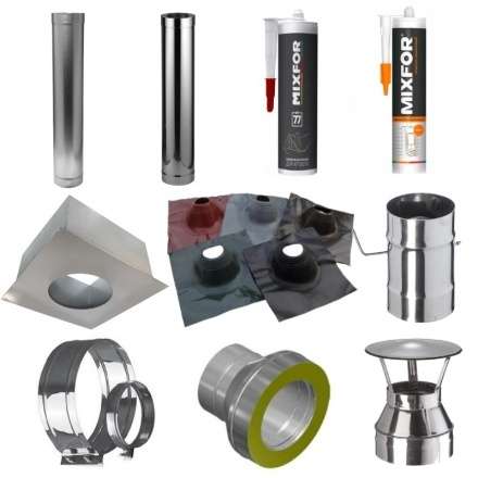 Комплект для печей диаметр 115 мм купить в Мозыре