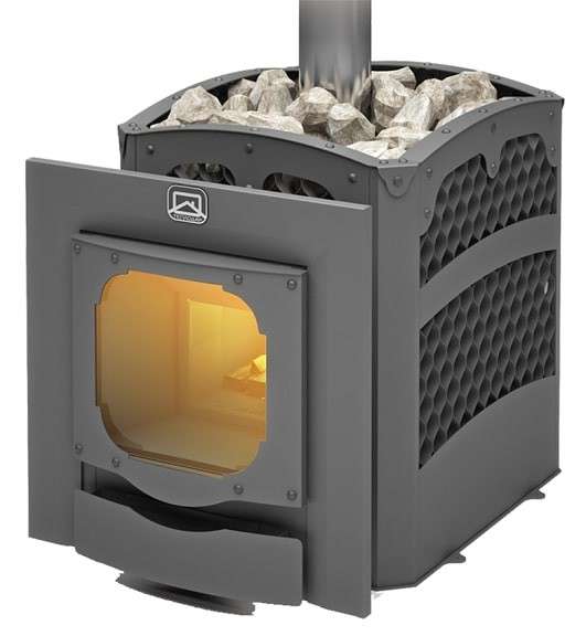 Печь для бани Теплодар Былина-Сетка-24 Ч Панорама (1.1) (без дверцы) Амазонка бай фото в Мозыре