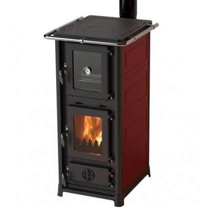 Печь-камин MBS Olympia Plus бордовая Амазонка бай фото в Мозыре