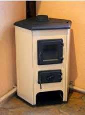 Купить Печь-камин MBS Corner кремовый сталь в Мозыре Амазонка бай фото в Мозыре