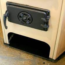 Купить Печь-камин MBS Corner кремовый сталь в Мозыре Амазонка бай фото в Мозыре