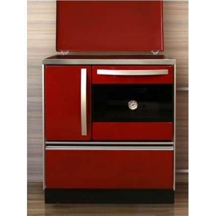 Плита на дровах MBS Royal 720 Plus P (с крышкой) красная в Мозыре