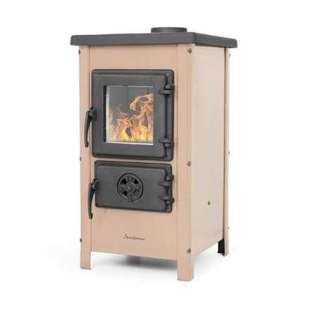 Печь-камин MBS Happy Eco кремовый купить в Мозыре