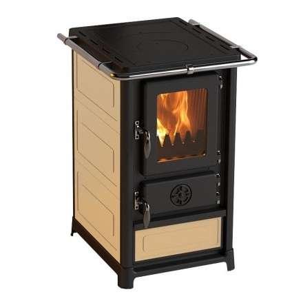 Печь-камин MBS Olymp Plus кремовая фото в Мозыре