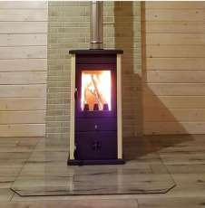 Печь-камин MBS Vesta Eco кремовая в Мозыре