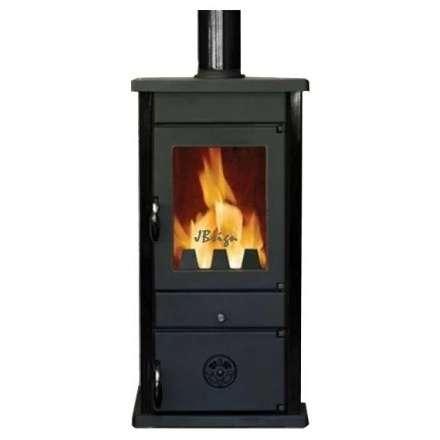 Печь-камин MBS Vesta Eco черная Амазонка бай фото в Мозыре