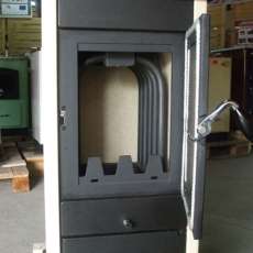 Купить Печь-камин MBS Thermo Vesta Plus кремовая (с водяным контуром) в Мозыре в Мозыре