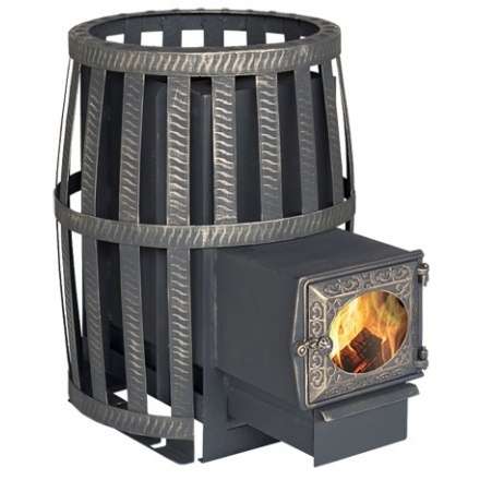 Печь Корвет 15 сетчатый кожух ДТ3-стекло купить в Мозыре