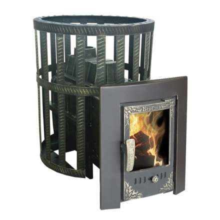 Печь Воевода 20 сетчатый кожух купить в Мозыре