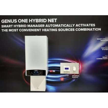 Конденсационный газовый котел Ariston GENUS ONE SYSTEM 24 в Мозыре