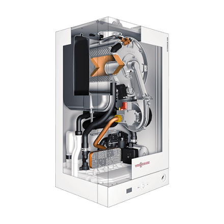 Конденсационный котел Viessmann Vitodens 50-W BPJD 24 кВт двухконтурный в Мозыре