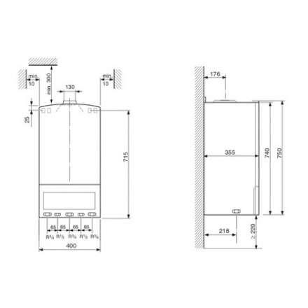 Газовый котел Bosch GAZ 4000 ZWA 24-2 K в Мозыре