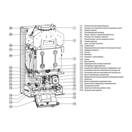 Газовый котел Bosch GAZ 4000 ZWA 24-2 K в Мозыре